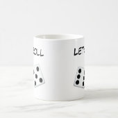 Lasst uns Würfel Tasse (Mittel)