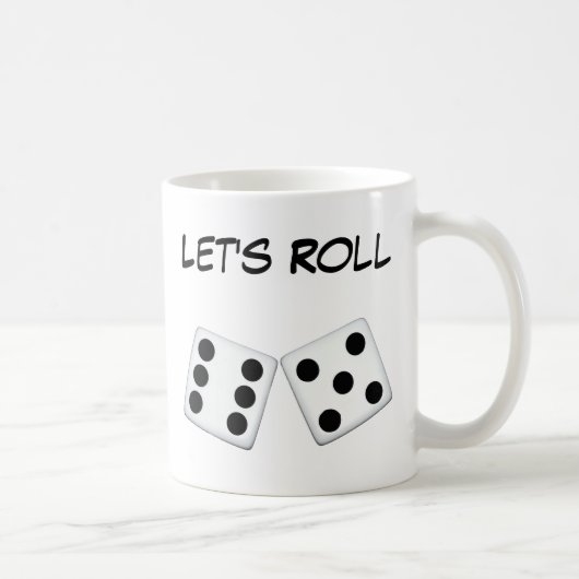 Lasst uns Würfel Tasse (Rechts)