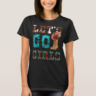 Lasst uns zu Mädchen gehen Vintag Western Country  T-Shirt