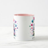 Lasst uns Zuhause Cozy Bleibe Tasse (Zentrum)