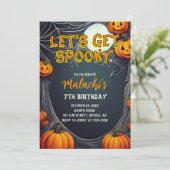 Lasst uns zum Geburtstag lecker werden Einladung (Stehend Vorderseite)