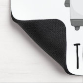 Lasst uns zusammen baden mousepad (Ecke)