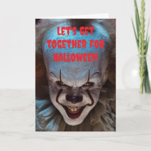 Lasst uns zusammen Halloween feiern.