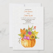 Lasst uns zusammenfallen einladung (Vorderseite)