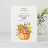 Lasst uns zusammenfallen einladung (Stehend Vorderseite)