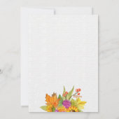 Lasst uns zusammenfallen einladung (Rückseite)