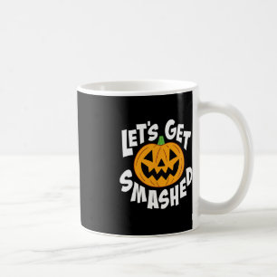 Lasst uns zusammengestrichen lustiges Halloween Pu Kaffeetasse