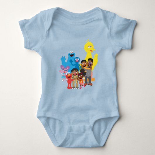 Lasst uns zusammenkommen baby strampler (Vorderseite)