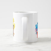 Lasst uns zusammenkommen Jumbo-Tasse (Rückseite)