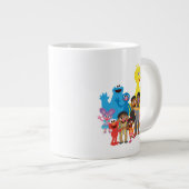 Lasst uns zusammenkommen Jumbo-Tasse (Vorderseite Rechts)