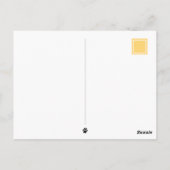 "Lasst uns zusammenkommen" Personalisierte Kitty C Postkarte (Rückseite)