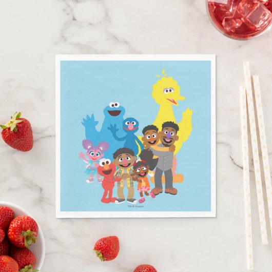 Lasst uns zusammenkommen serviette (Beispiel)