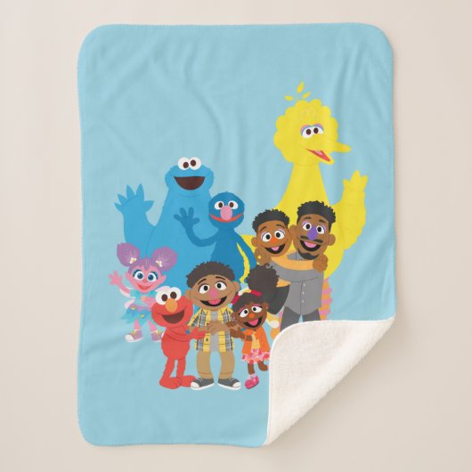 Lasst uns zusammenkommen sherpadecke (Vorderseite)