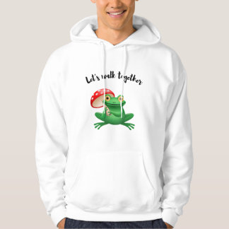 Lasst uns zusammenlaufen hoodie