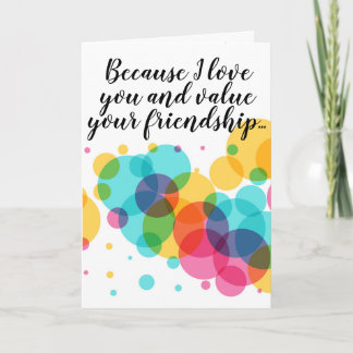 Lasst uns zustimmen, nicht darüber zu reden... karte