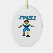 Lässt Wringen 4 Keramik Ornament (Rechts)