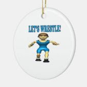 Lässt Wringen 4 Keramik Ornament (Links)