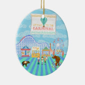 Lässt zum Karneval, Rollen-Untersetzer, Ferris Wh Keramikornament (Rechts)