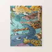 Lässt zum Zoo gehen - Puzzlespiel Puzzle (Vertikal)