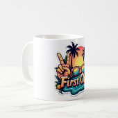 Last Bell First Chill Groovy Tasse (Vorderseite Links)