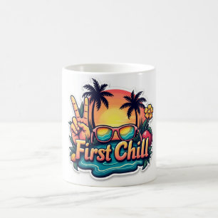 Last Bell First Chill Groovy Tasse