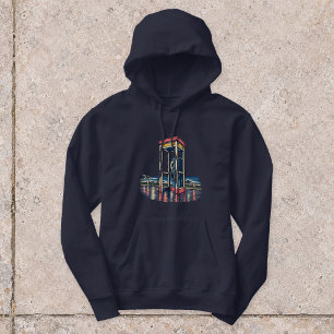 Last Call Coastal Payphone Graphic Hoodie