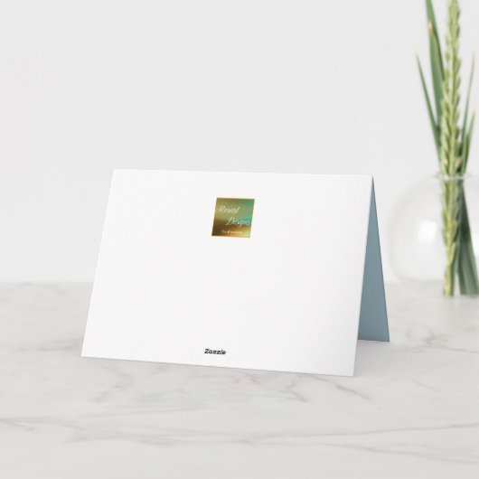 Last Christmas Feiertagskarte (Rückseite)