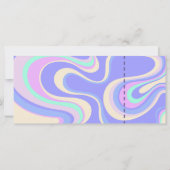 Last Dance Disco Junggeselinnen-Abschied Einladung (Rückseite)