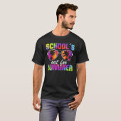 Last Day Of School Schools Out For Summer Teacher T-Shirt (Vorne ganz)