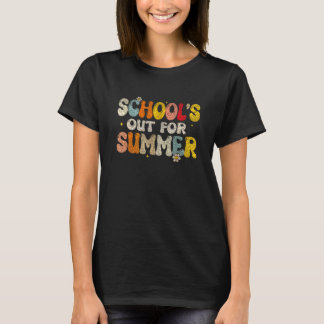 Last Day of School Tie Dye School Graduation T-Shirt