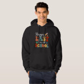 Last Day Of School Vibes Retro Groovy Smile Face G Hoodie (Vorne ganz)