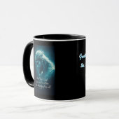 „Last der Gnade“ Tasse (Vorderseite Links)