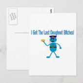Last Doughnut Postkarte (Vorne/Hinten)