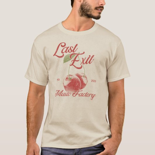 Last Exit Music Factory- Cherry- T-Shirt (Vorderseite)