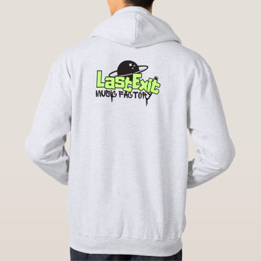 Last Exit Music Factory- Planet Hoodie (Rückseite)