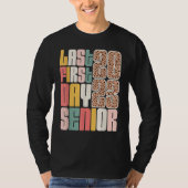 Last First Day Senior 2023 Graduation Leopard T-Shirt (Vorderseite)