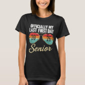 Last First Day Senior 2026 T-Shirt (Vorderseite)