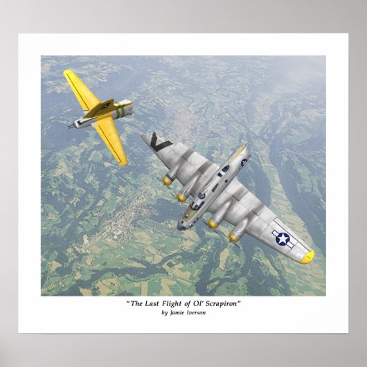 Last Flight of Ol' Scrapiron Poster (Vorne)