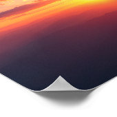Last Light on the Edge of the World Poster (Ecke)
