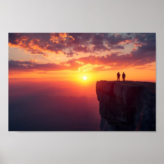 Last Light on the Edge of the World Poster (Vorne)
