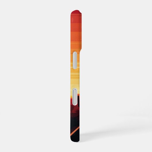 Last Light Ridge iPhone 16 Hülle (Rechte Seite)