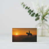 Last Light Wedding Invitation - Epic Panoramic  Begleitkarte (Stehend Vorderseite)