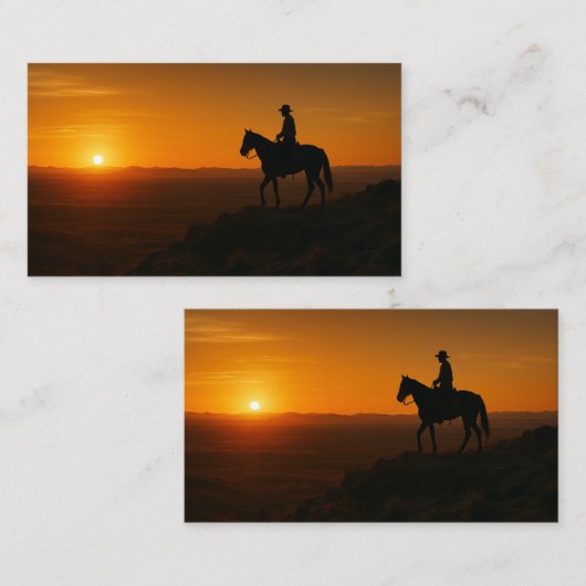 Last Light Wedding Invitation - Epic Panoramic  Begleitkarte (Vorne/Hinten)