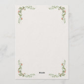 Last-Minute Family Christmas Party Invitation Einladung (Rückseite)