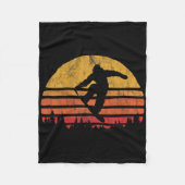 Last Minute Fire and Ice Halloween Match Fleecedecke (Vorderseite)