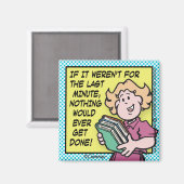 Last Minute Magnet (Vorderseite/Rückseite)