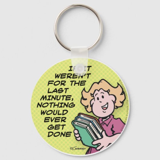 Last Minute Schlüsselanhänger (Vorderseite)