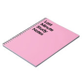 Last Minute Study Notebook Notizblock (Linke Seite)