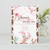 Last Ride Bachelorette Party Einladung (Stehend Vorderseite)