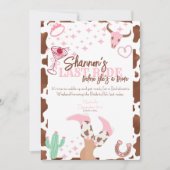 Last Ride Weekend Trip Bachelorette Party Einladung (Vorderseite)